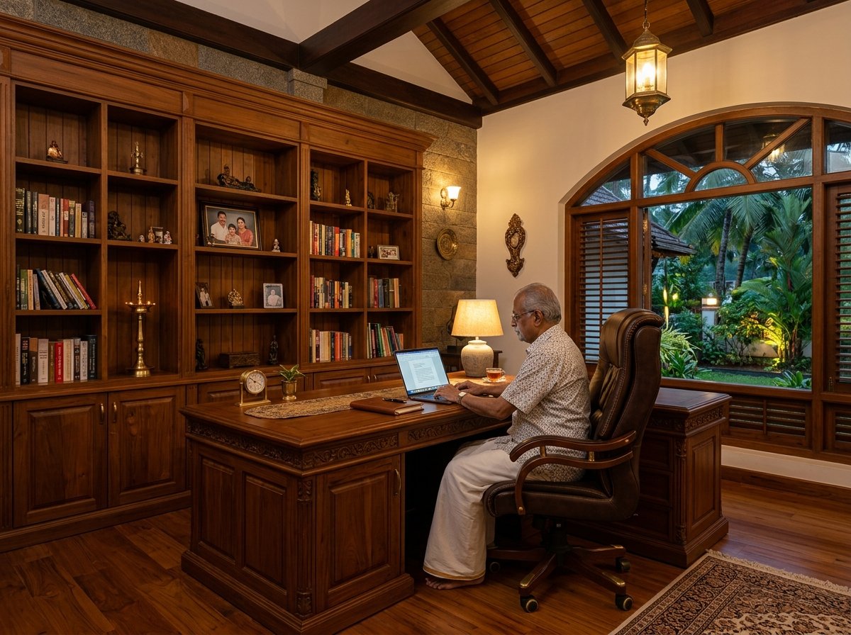 Executive Wooden Workstation
